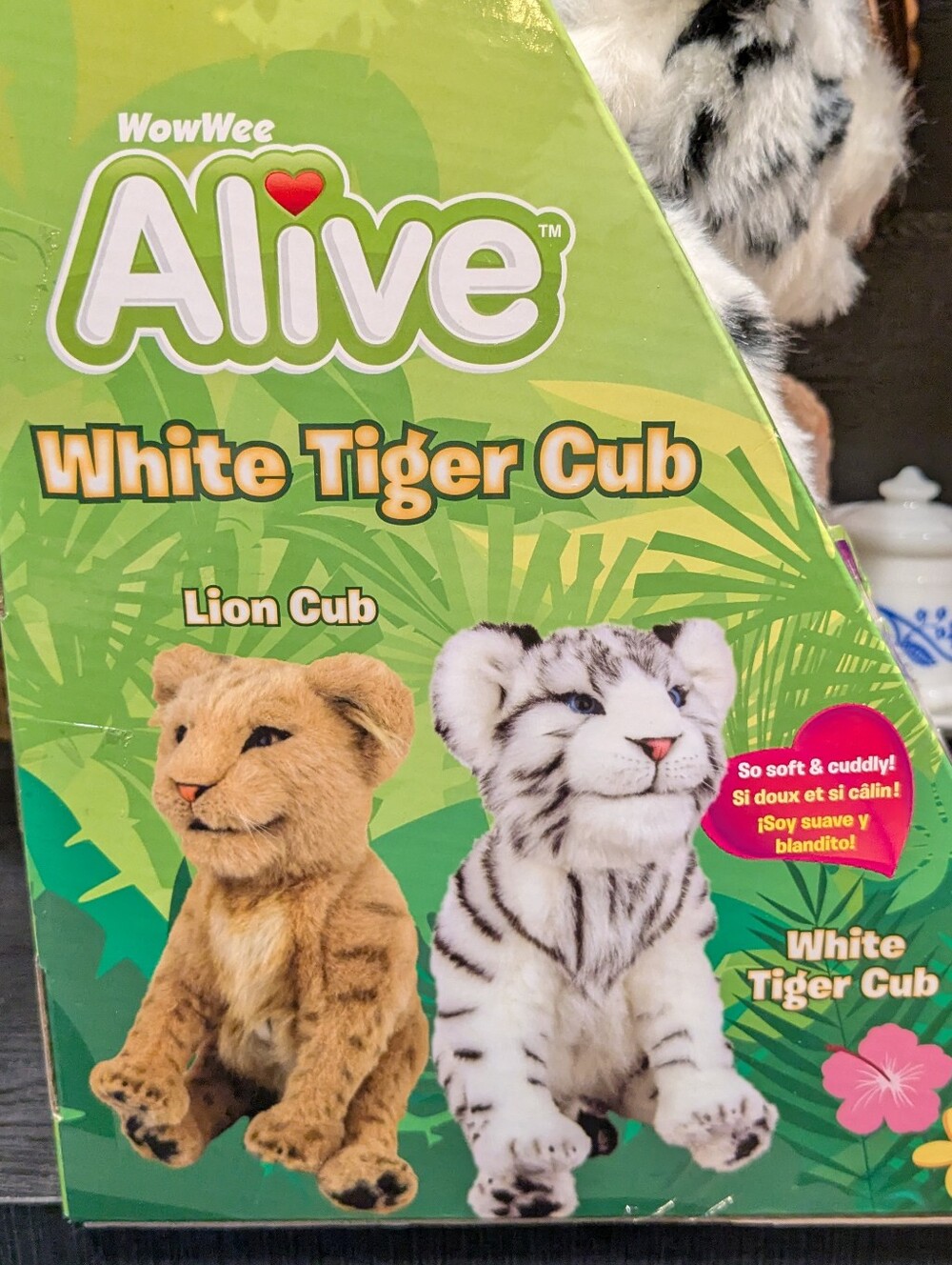 WowWee Alive White Tiger Cub Plush NIB 2007 Animatronic - Picture 6 of 6
